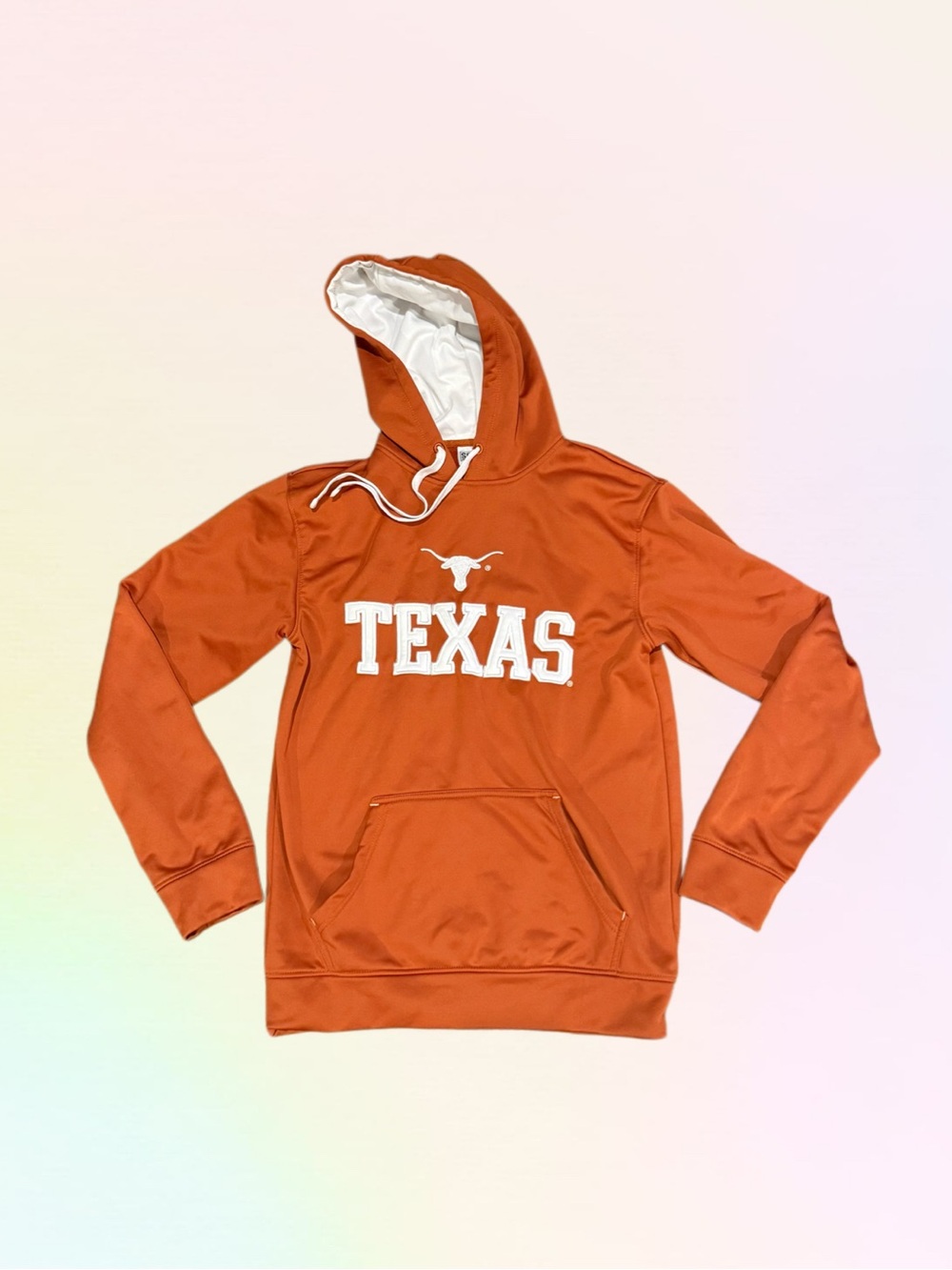 Texas Longhorns Orange Hoodie with White Lining